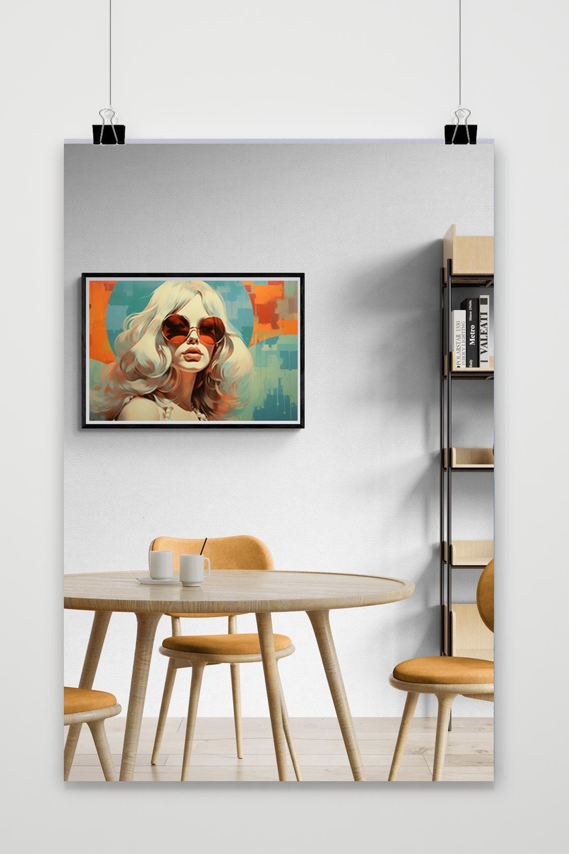 Póster 70s Hippie de 25 Artstreet