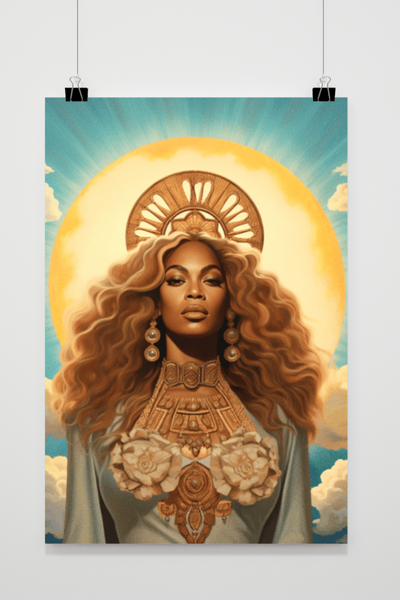Póster Beyonce Ángel de 25 Artstreet