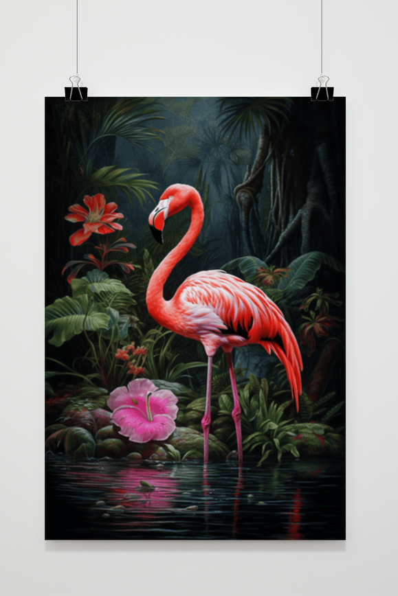 Póster Flamenco Selva de 25 Artstreet