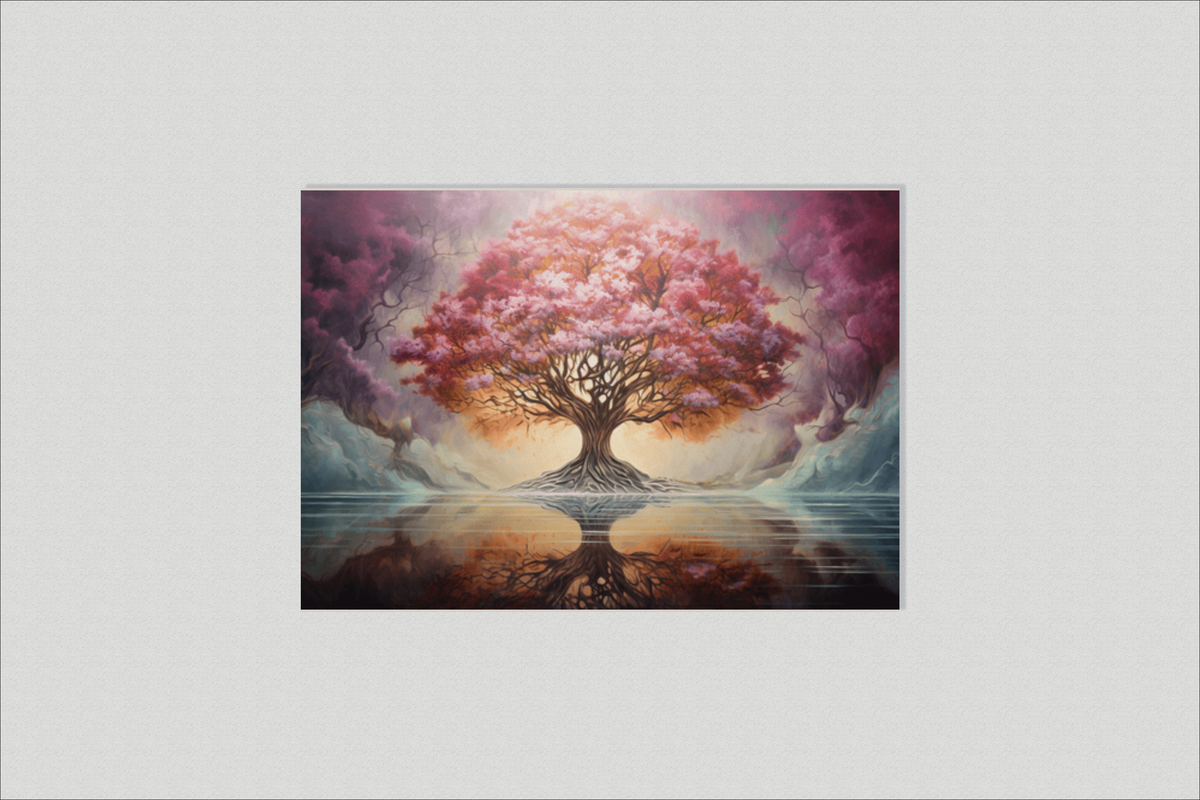 Árbol en Flor en un interior
