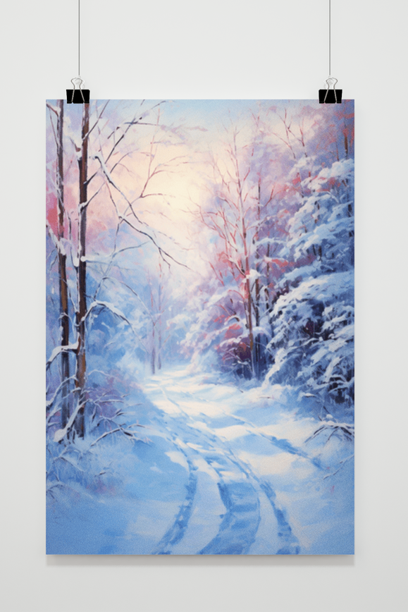 Affiche Route d'Hiver