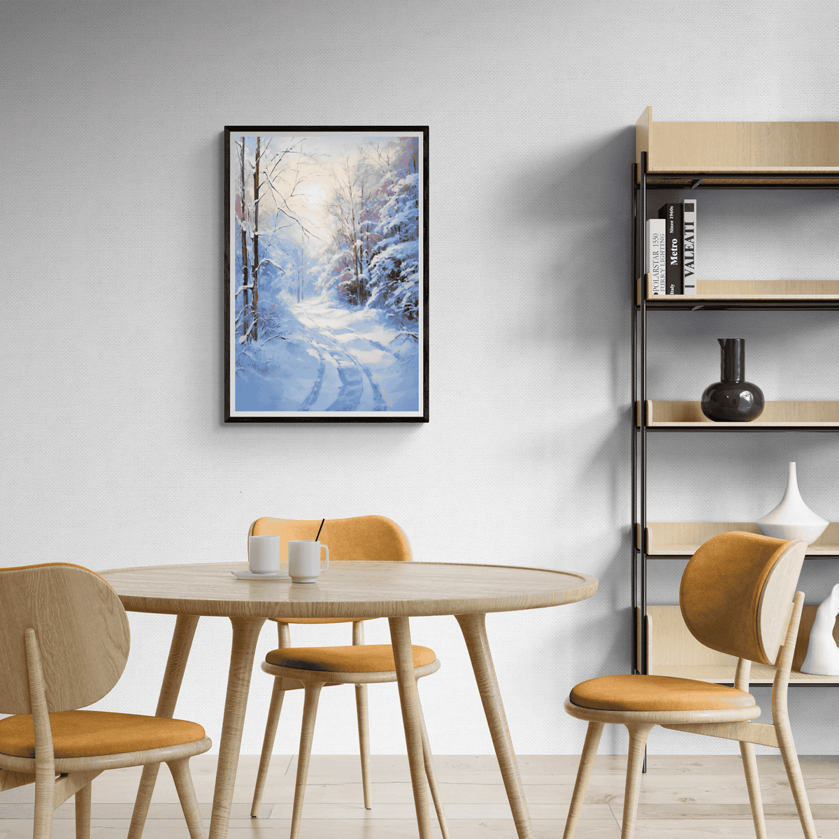 Winter Route en un interior