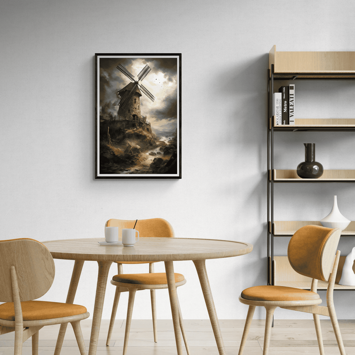Moulin Tempête dans un intérieur