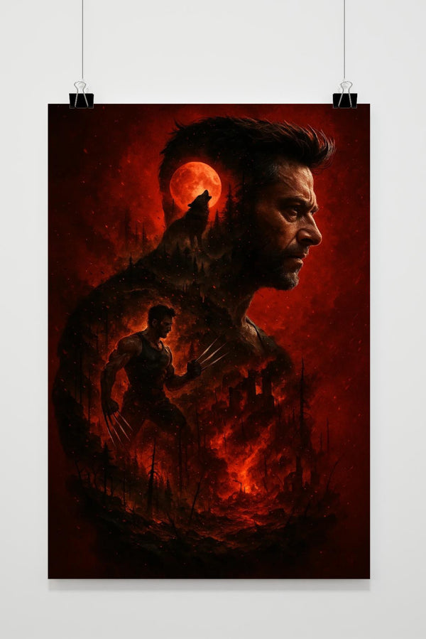 Affiche Wolverine Hugh Jackman