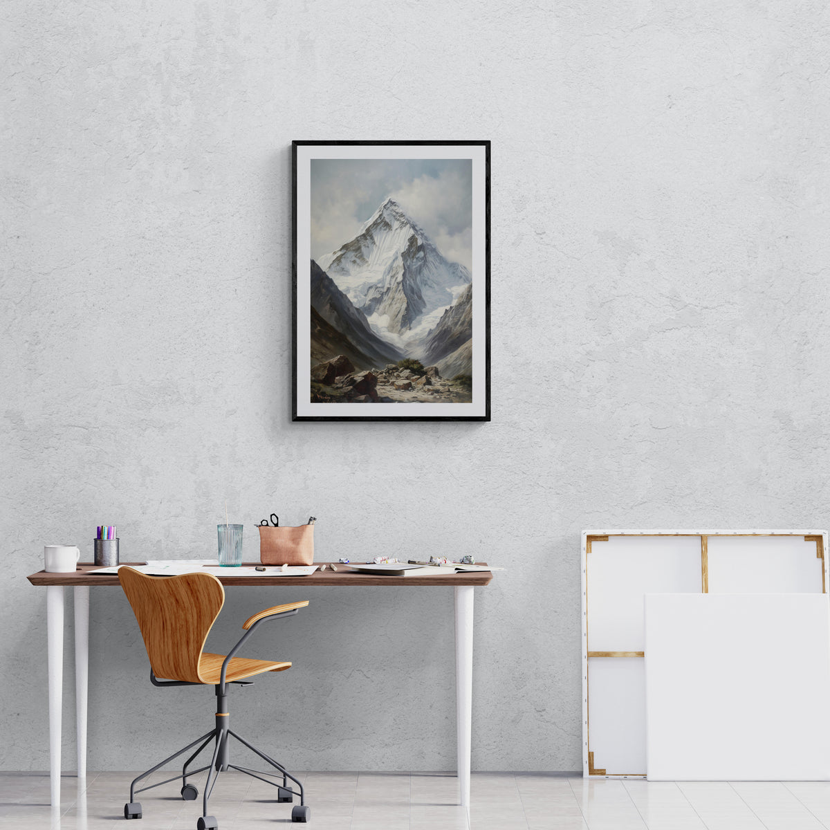 Mount Everest en un interior