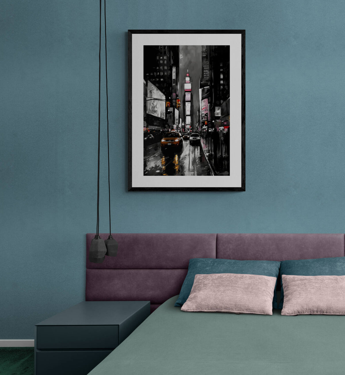 Times Square dans un intérieur