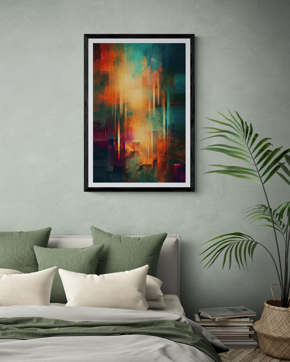 Vintage Abstract en un interior