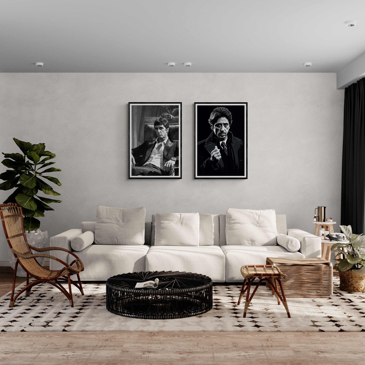 Al Pacino Heat en un interior