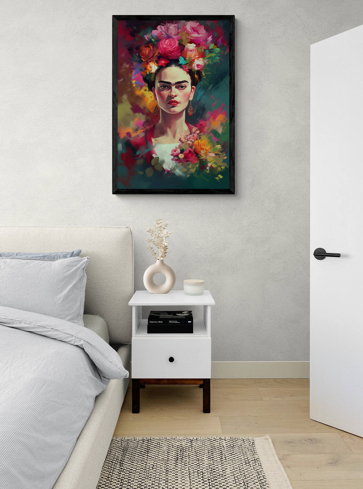 Frida Kahlo Abstract dans un intérieur