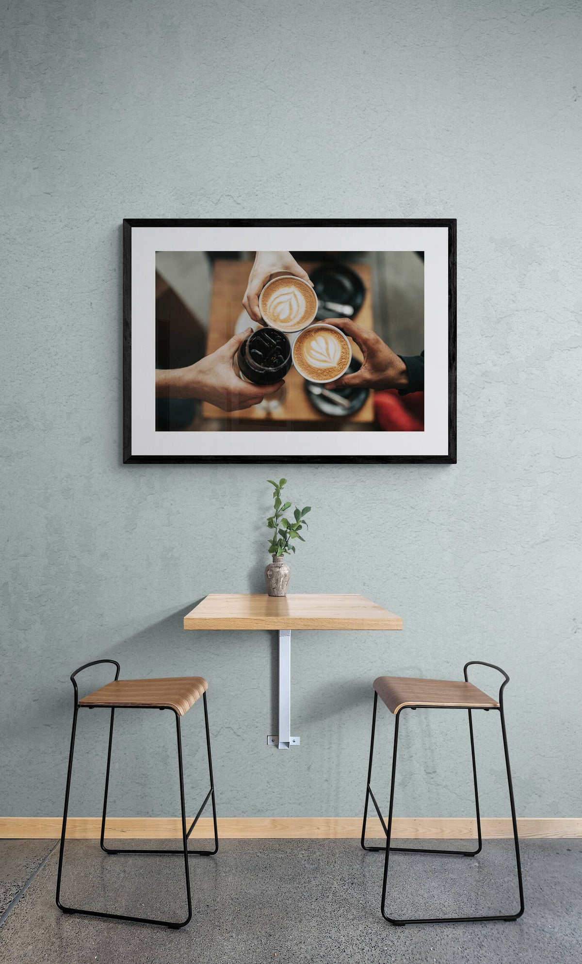 Café Tres Colores en un interior