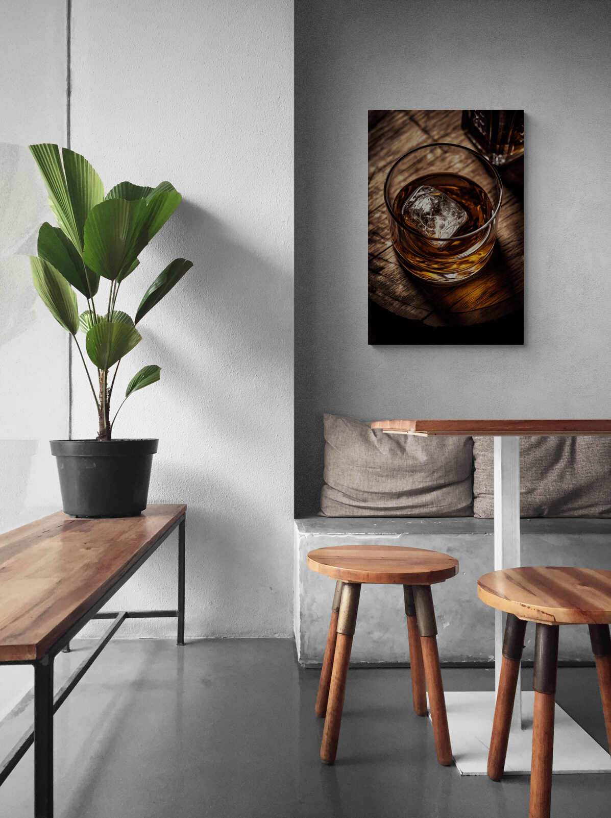 Verre à Whisky dans un intérieur