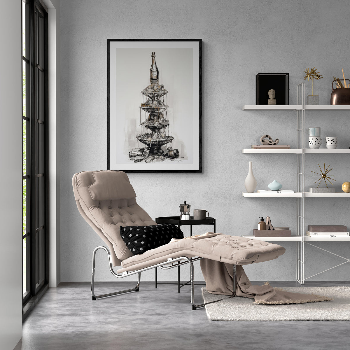 Flessen Toren dans un intérieur