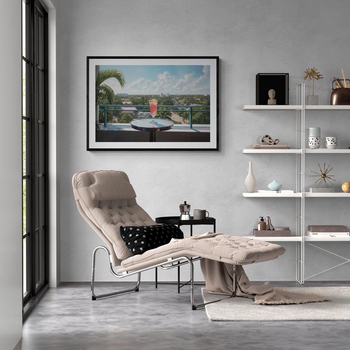 Miami Cocktail dans un intérieur