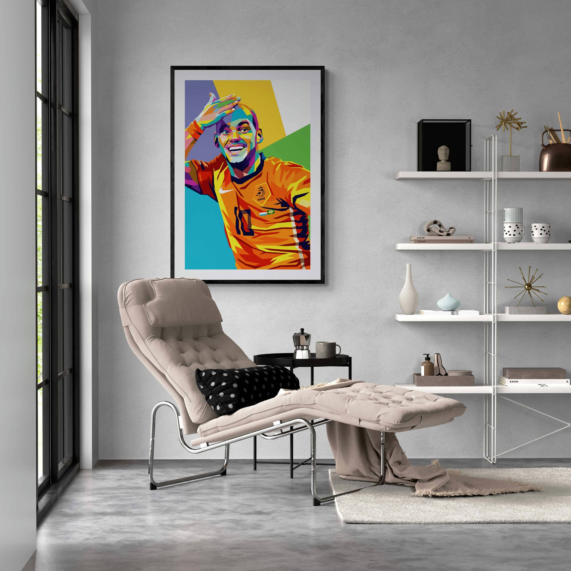 Wesley Sneijder Pop art