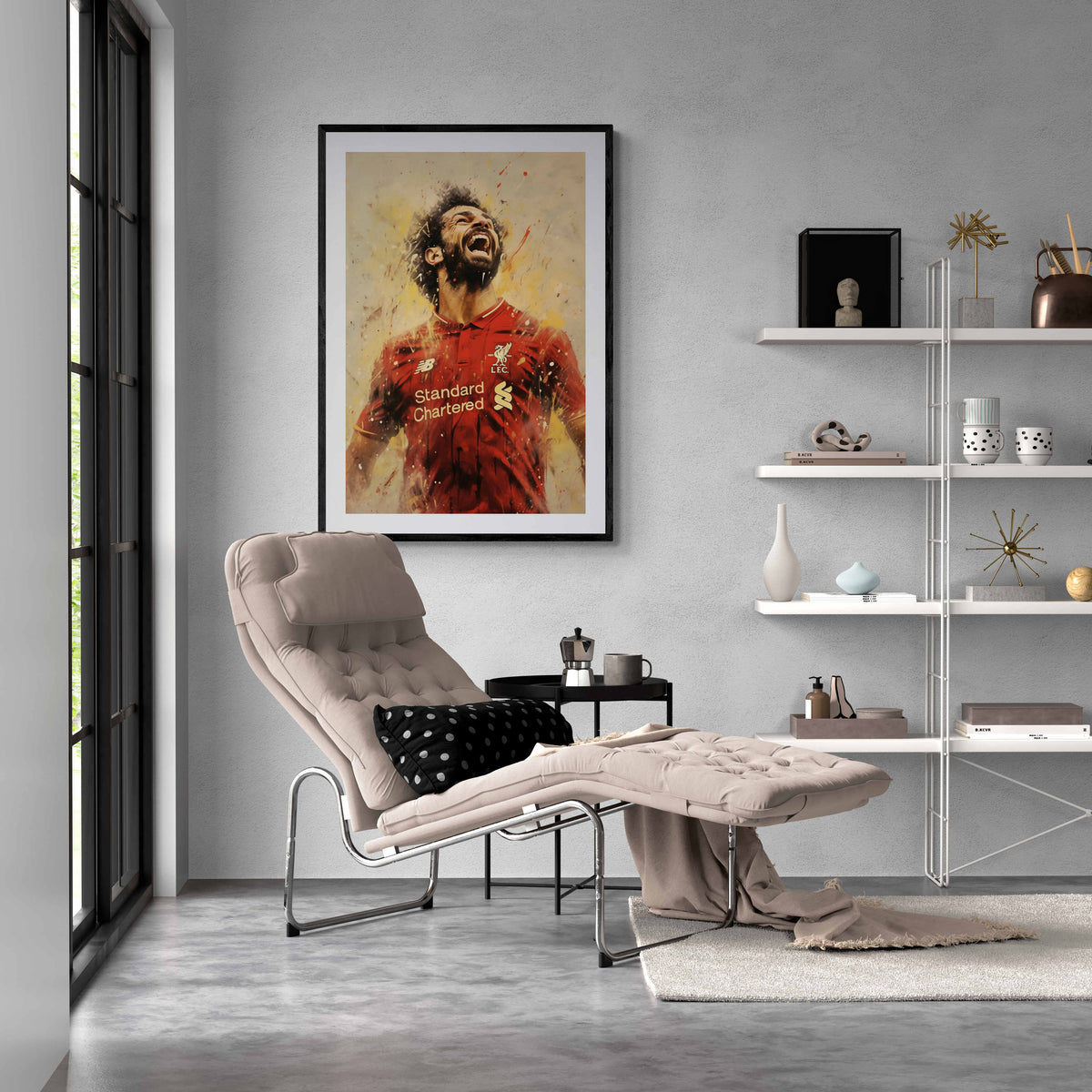 Salah Liverpool FC en un interior