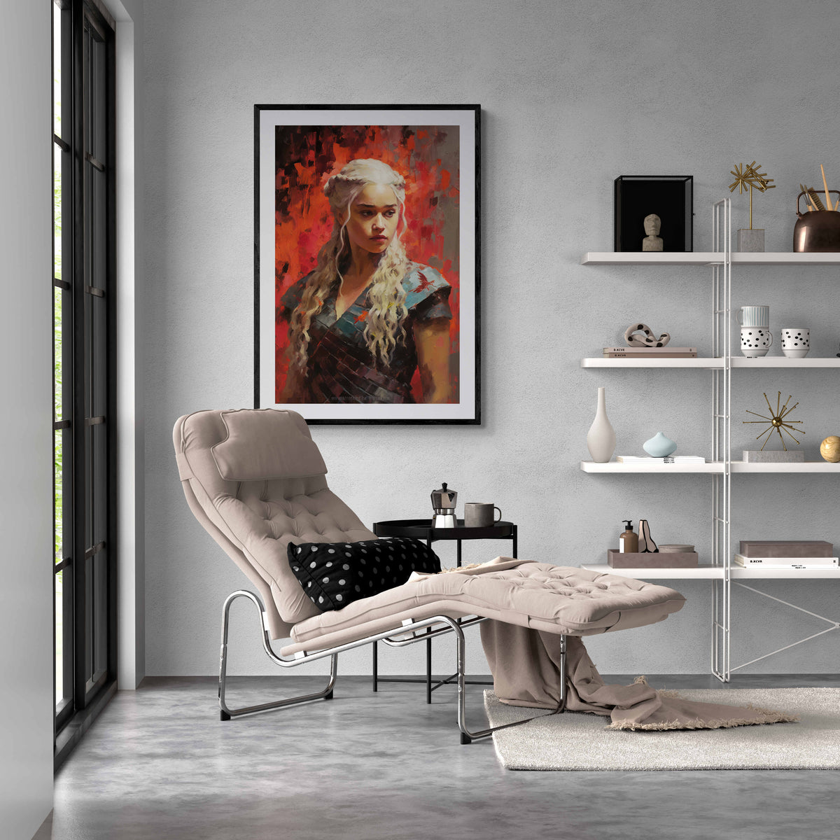 Daenarys Khaleesi dans un intérieur