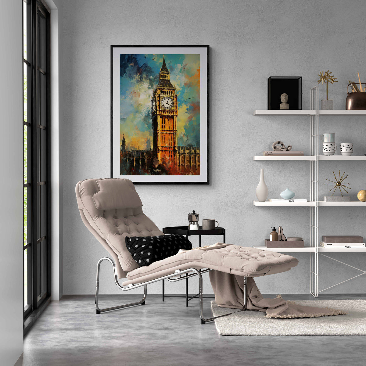 Big Ben London en un interior