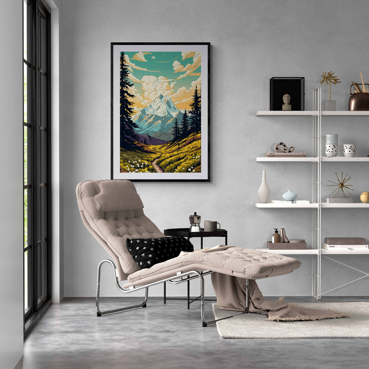 Montañas Naturaleza en un interior