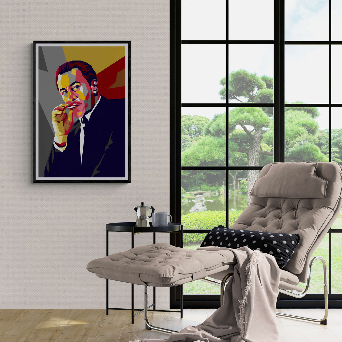 Robert De Niro Pop en un interior