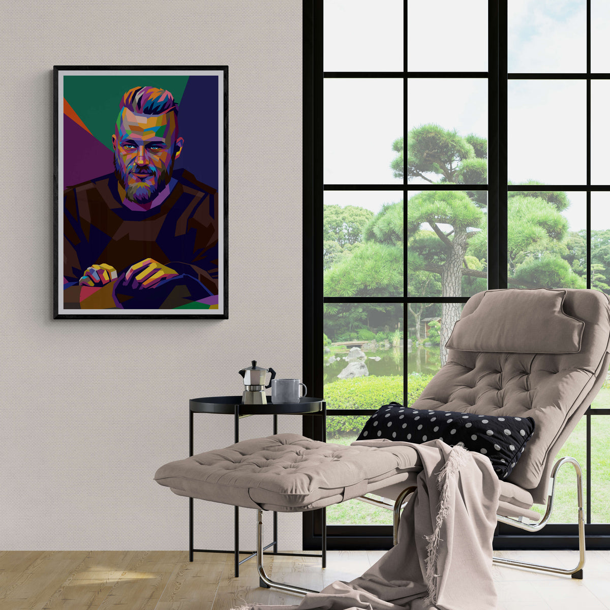 Ragnar Pop en un interior