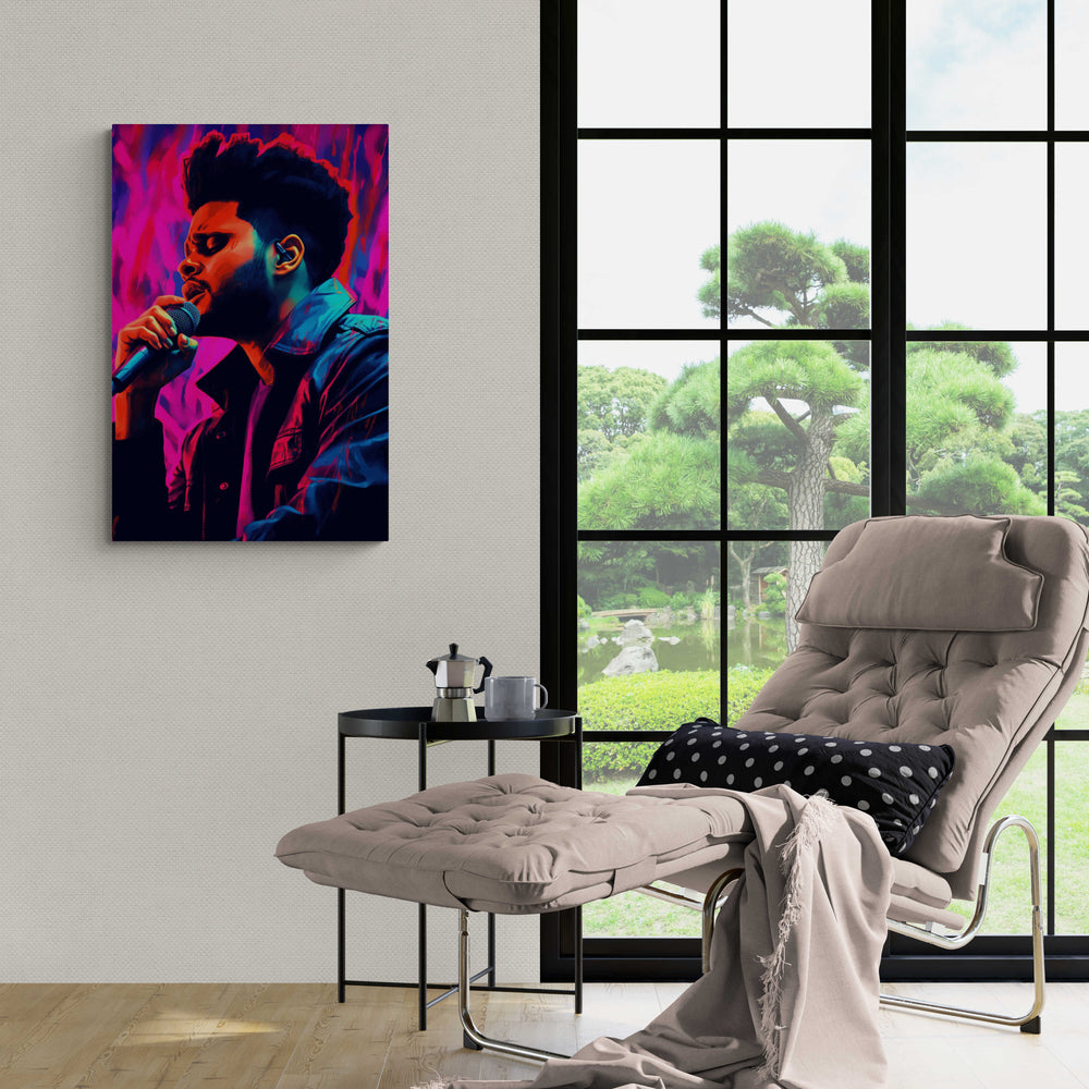 The Weeknd Abstract