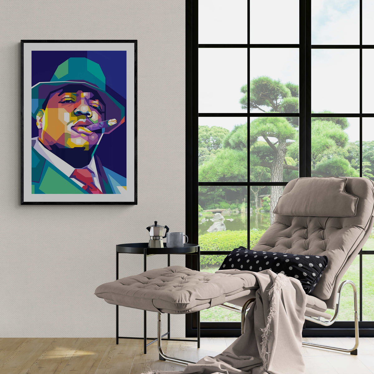 Biggie Wpap en un interior