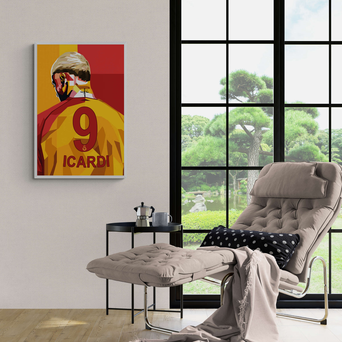 Icardi Galatasaray en un interior