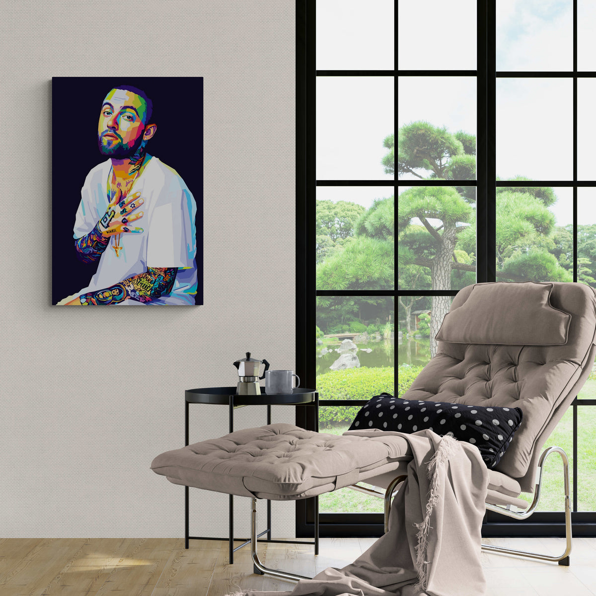 Mac Miller dans un intérieur