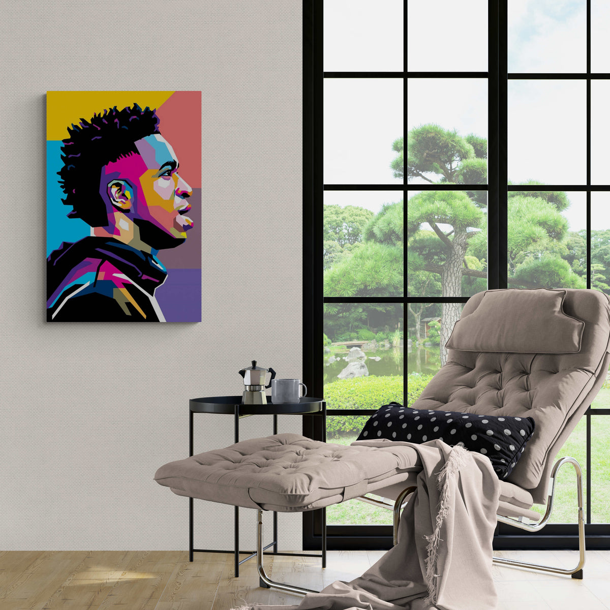 Vini Jr Wpap en un interior