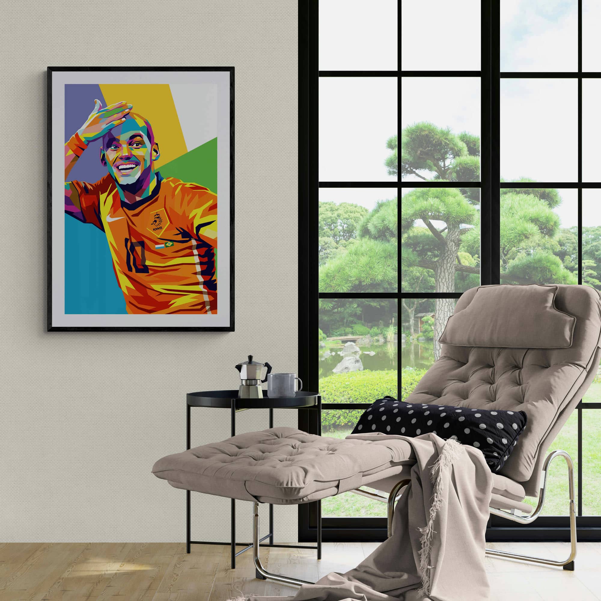 Wesley Sneijder Pop-Art