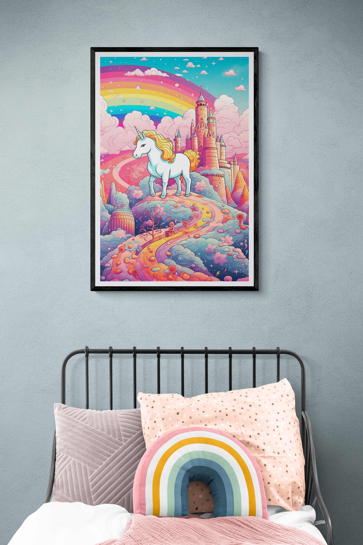 Unicornio Castillo en un interior