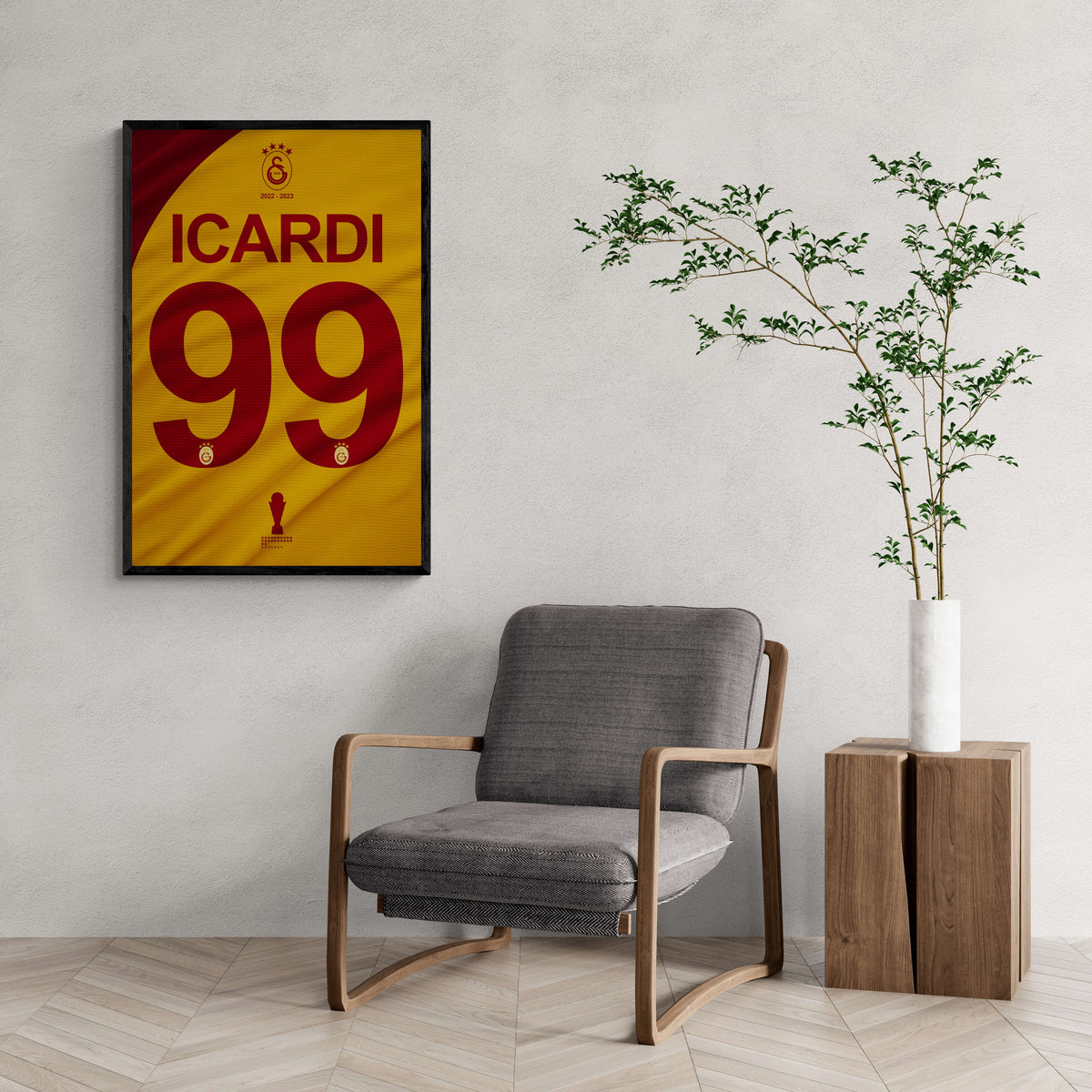 Icardi Dorsal 99 en un interior