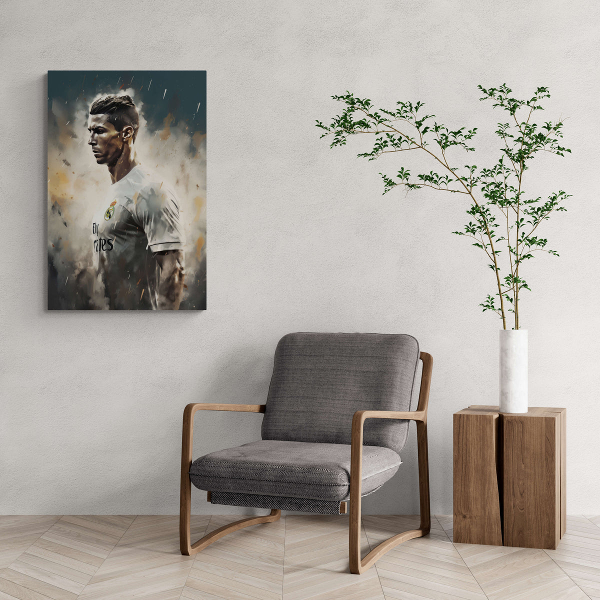 Ronaldo Regen Abstract en un interior