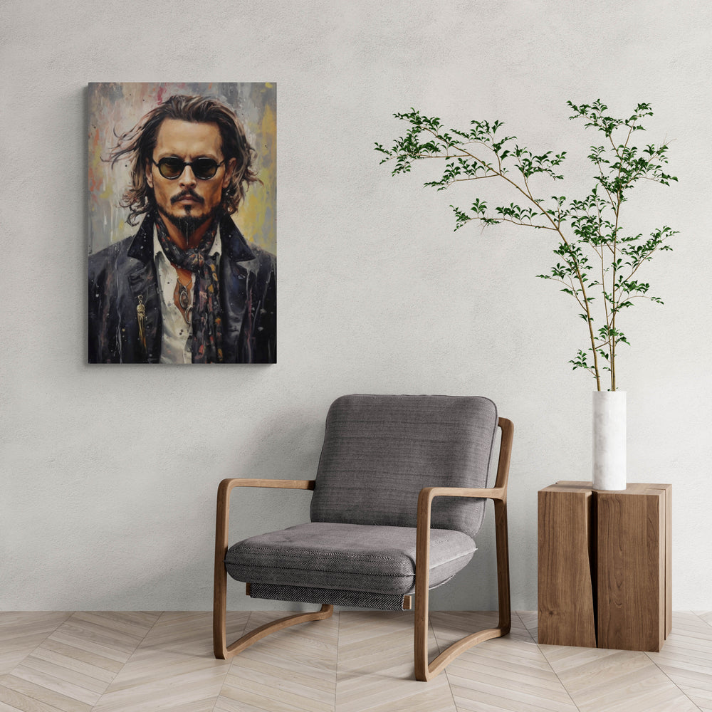 Johnny Depp-Porträt