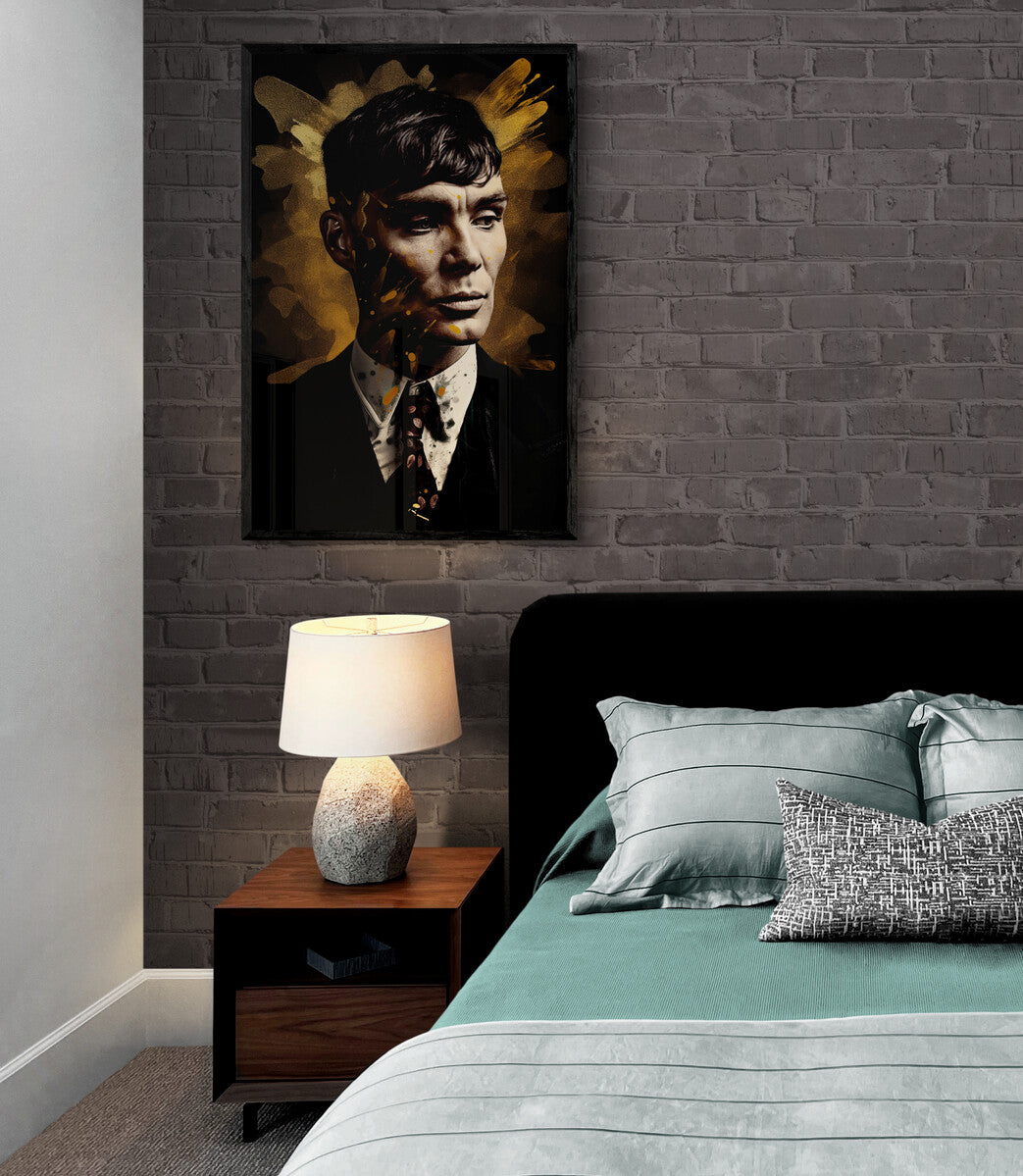 Thomas Shelby in interieur
