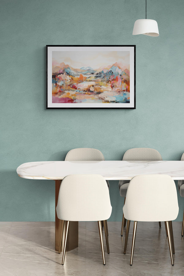 Affiche Paysage Coloré