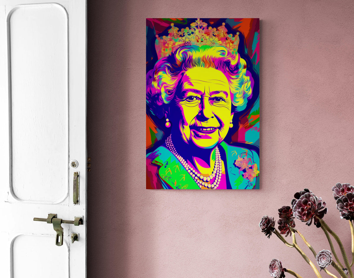 Queen Elizabeth en un interior