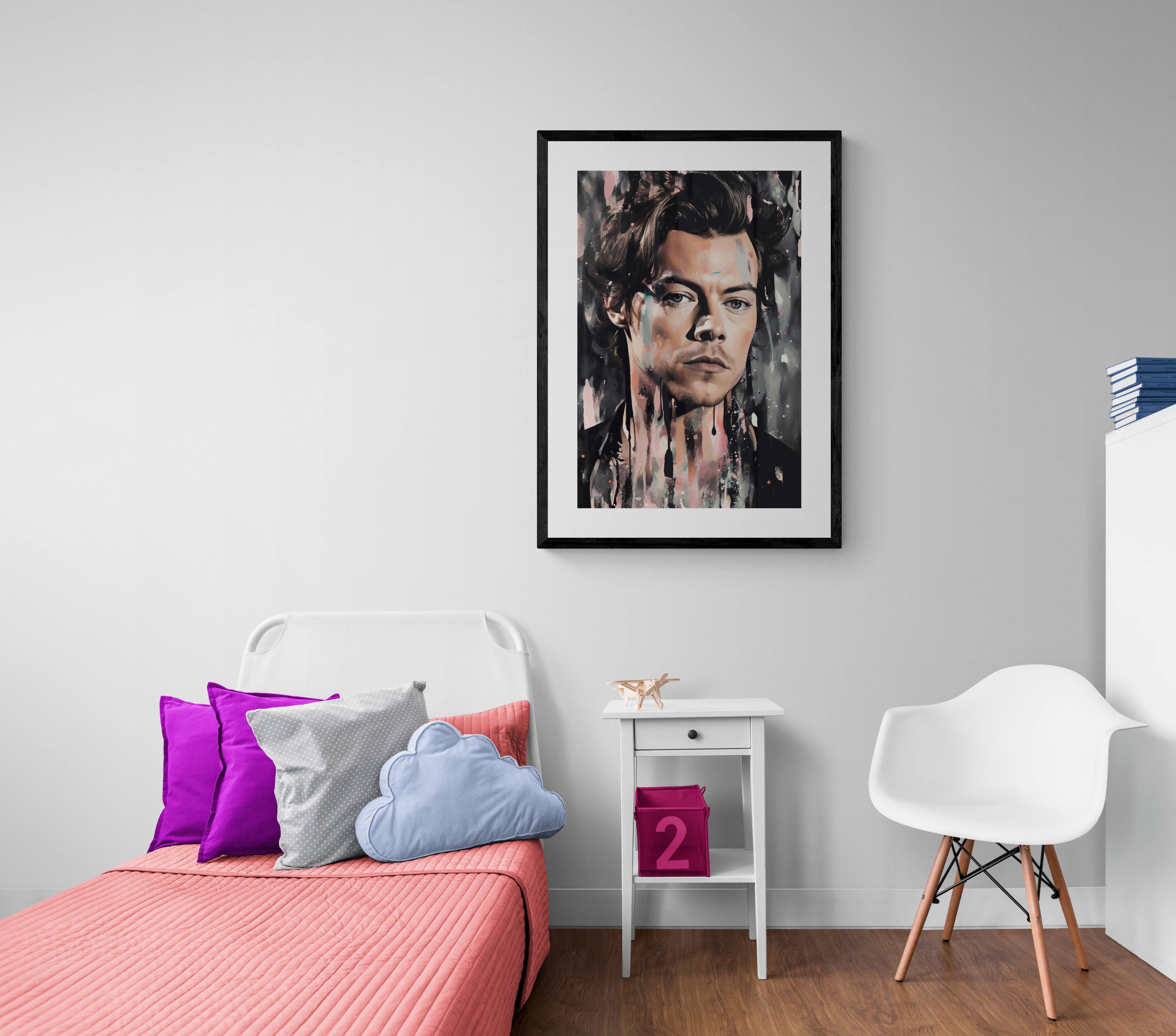 Harry Styles Abstract