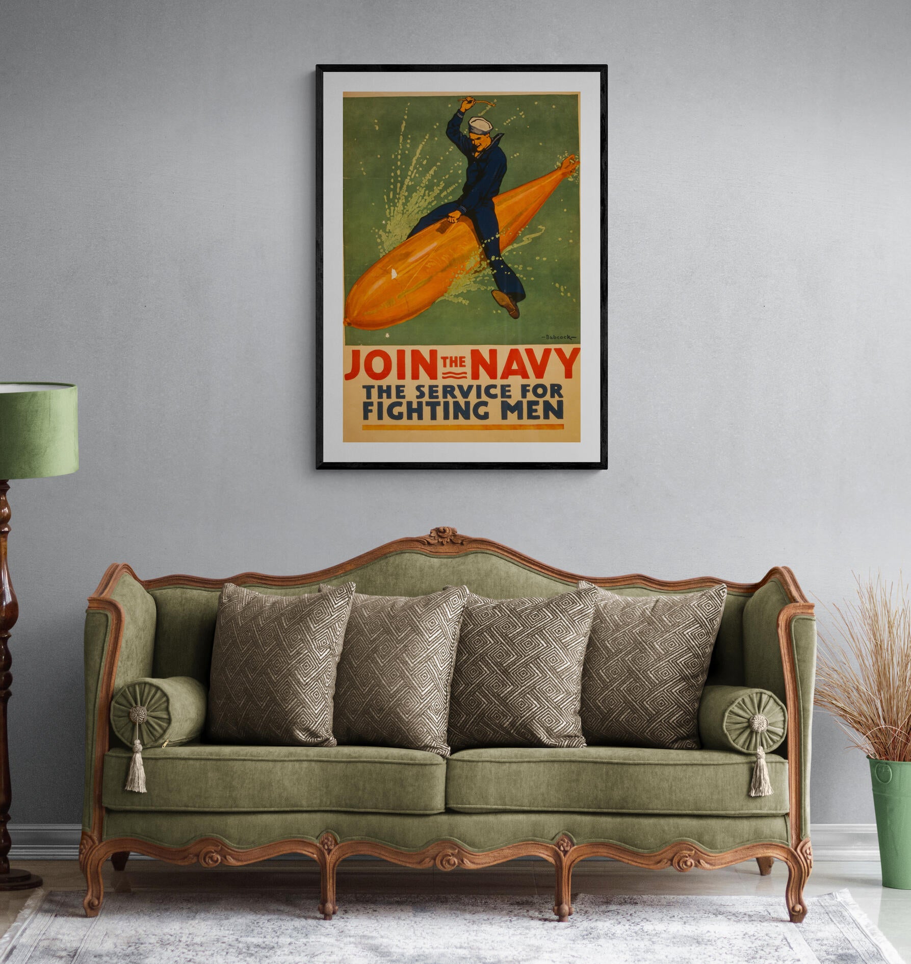 Vintage Navy