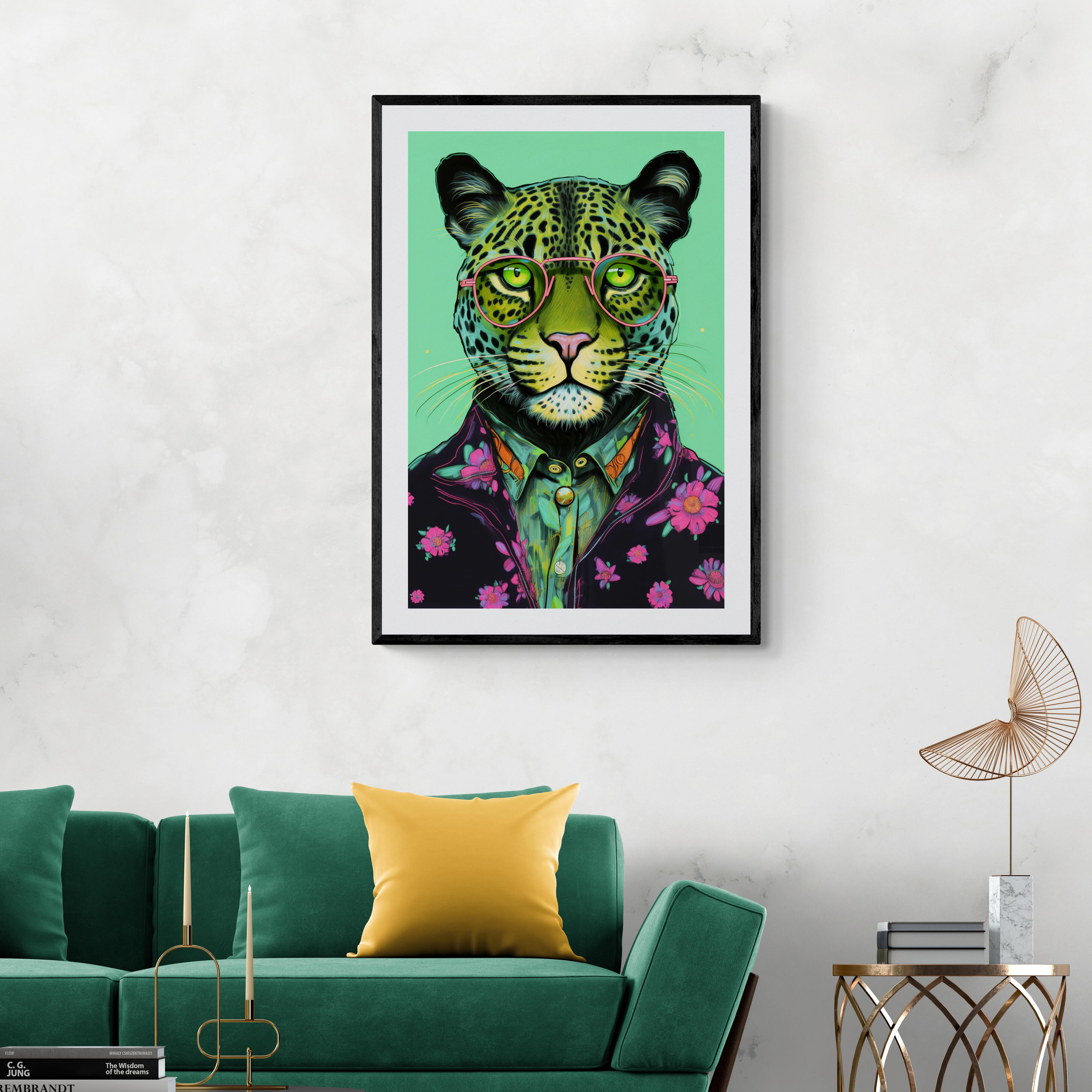 Jaguar Bril Groen