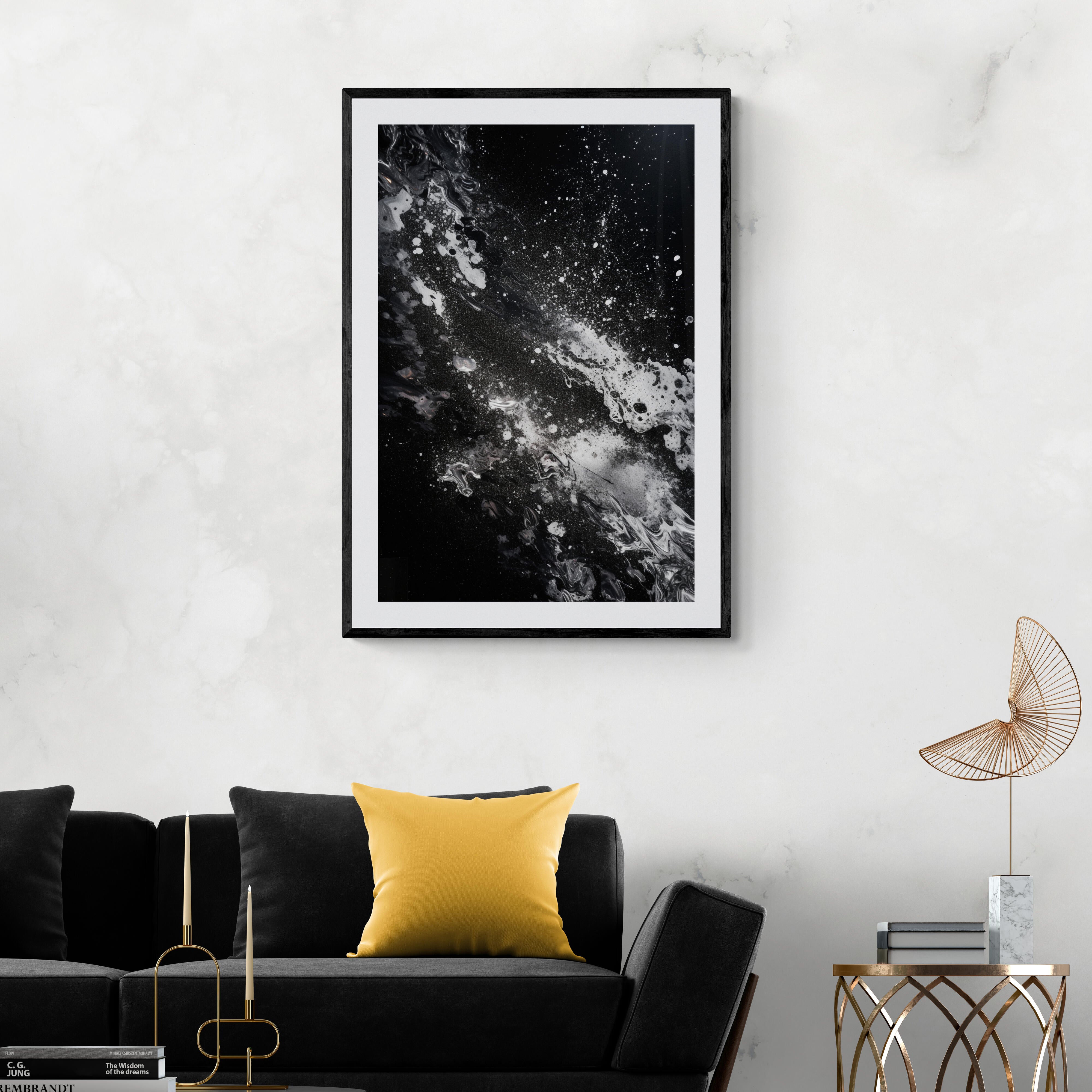 Zwart Wit Abstract