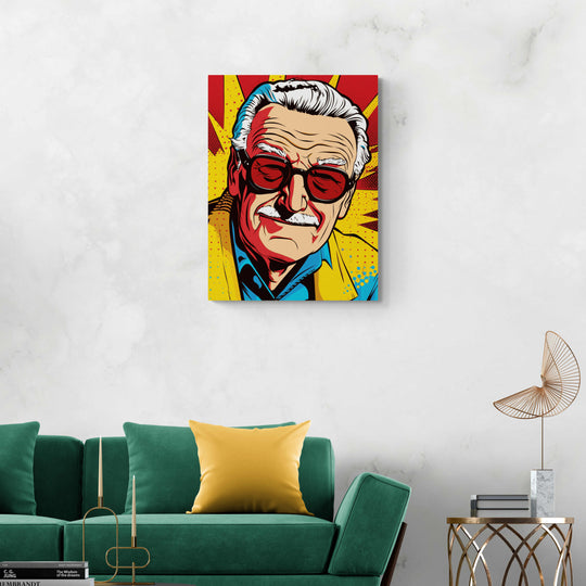 Stan Lee-Cartoon