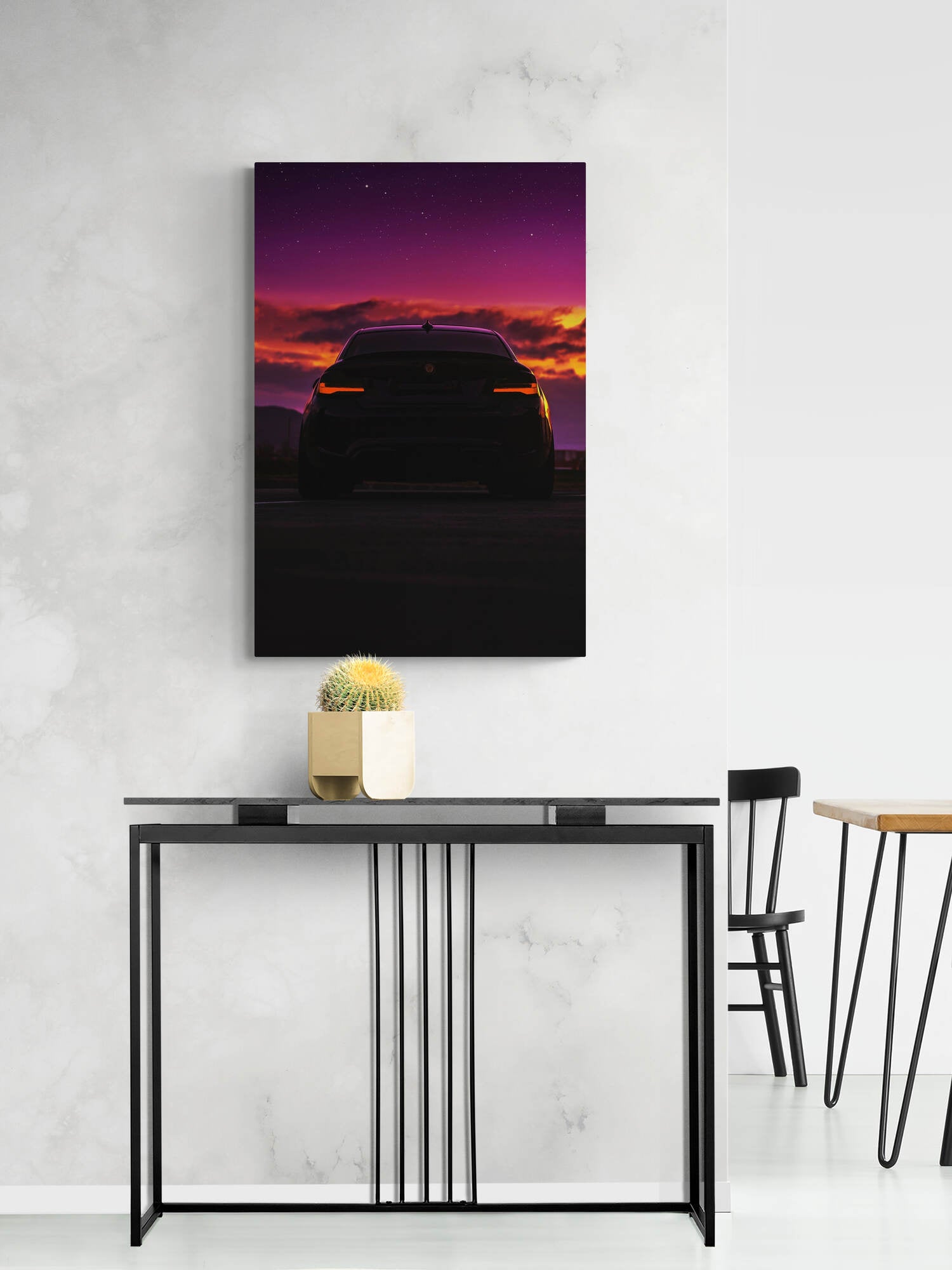 Auto Alpine Poster