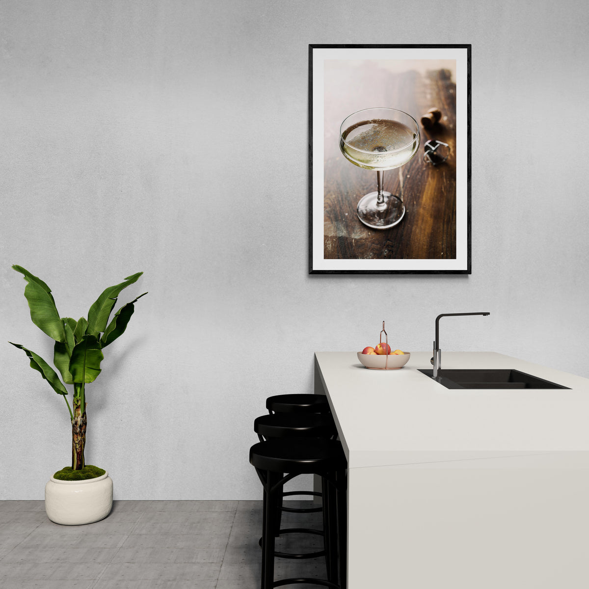 Martini Bebida en un interior