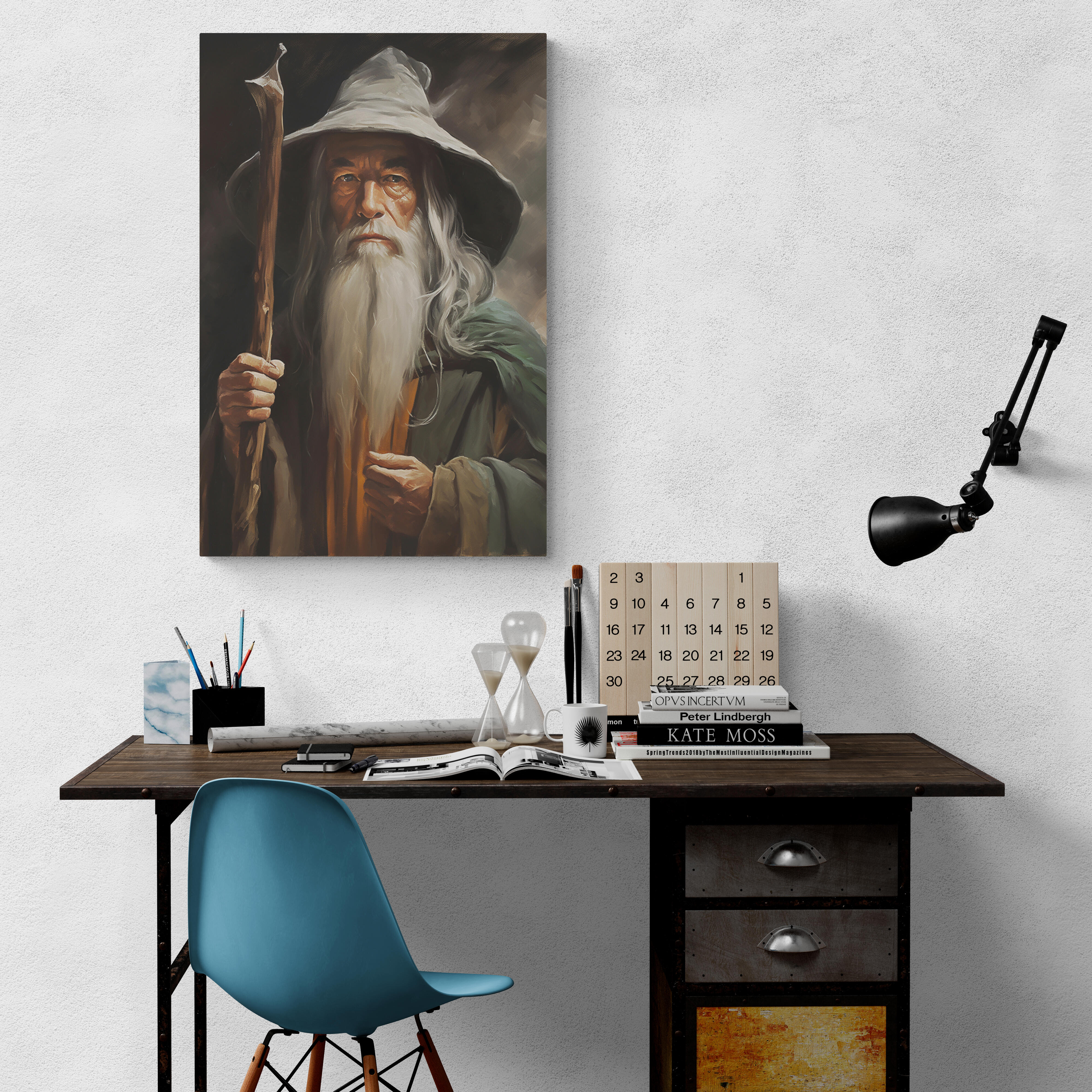 Gandalf the Grey Abstract