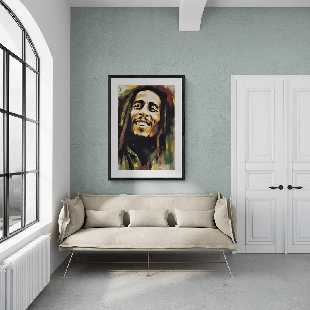 Bob Marley-Porträt