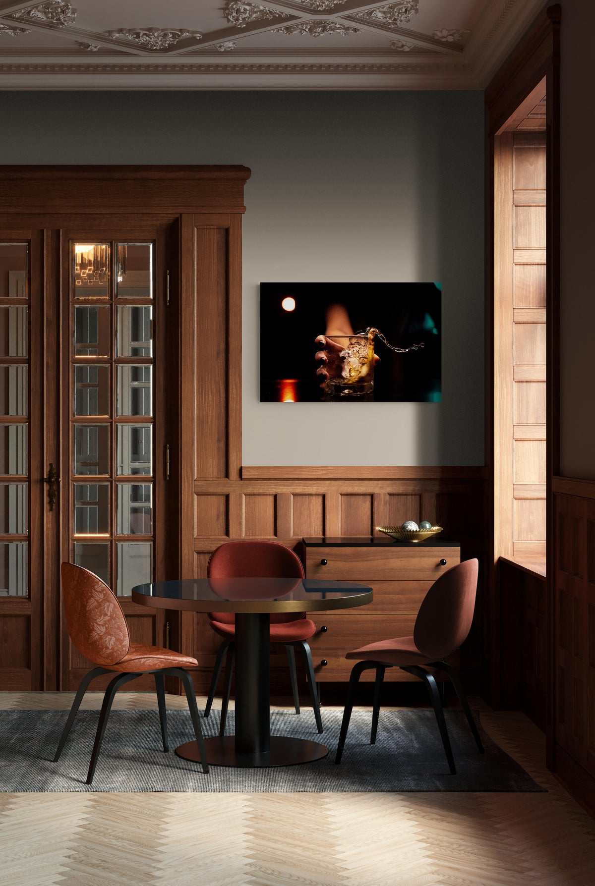 Drank Cocktail in interieur