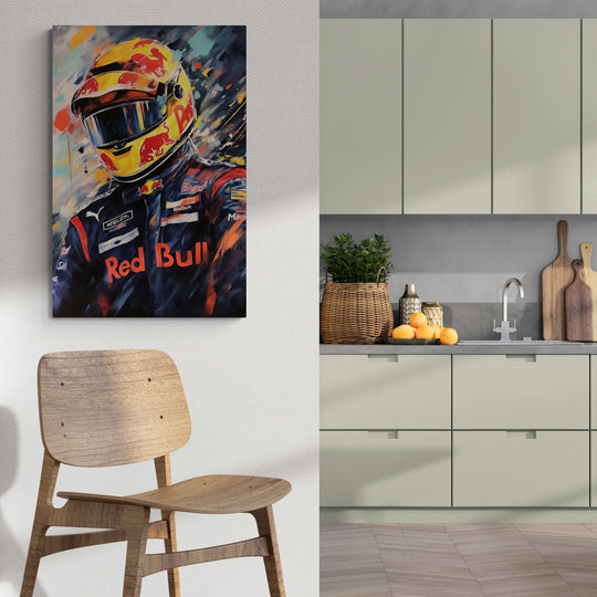 Max Verstappen Abstract