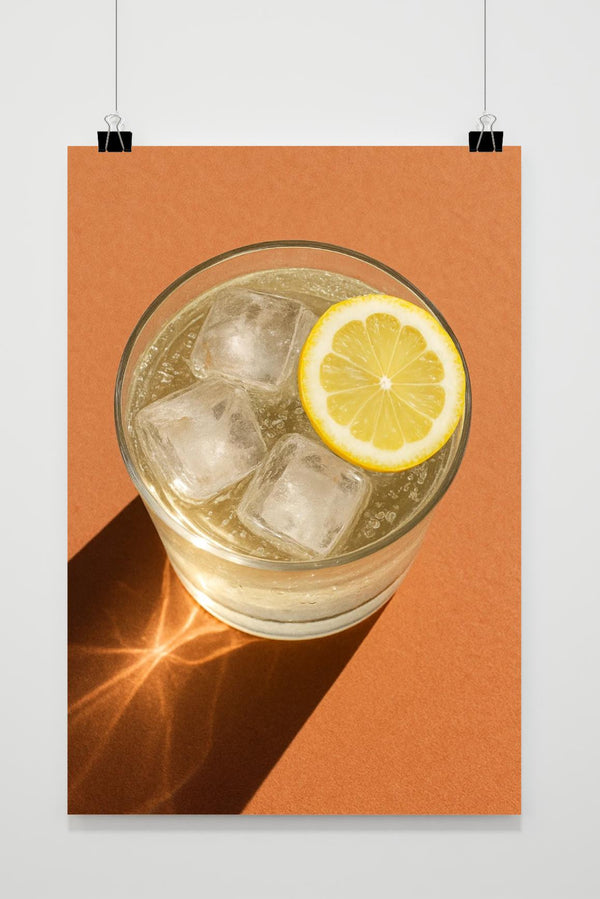 Affiche Lemonade Cocktail Summer