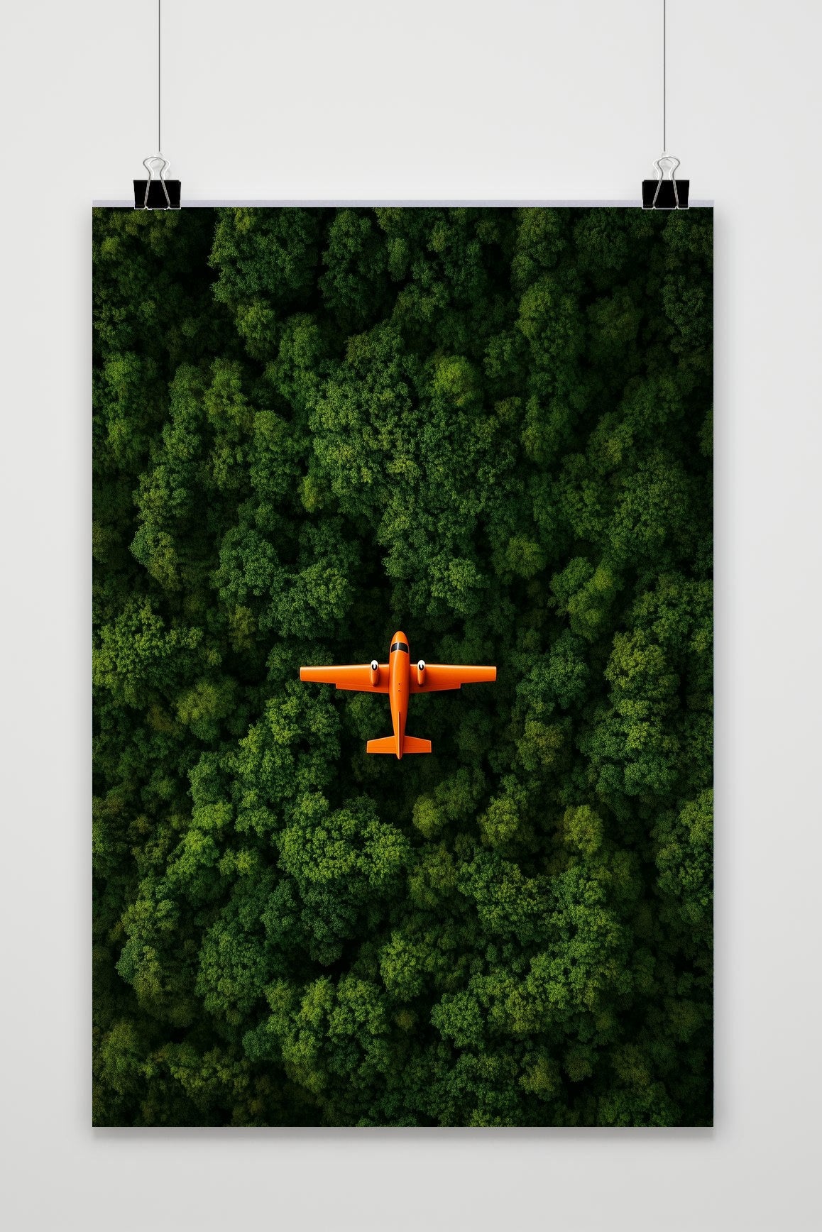 Affiche Airplane Forest de 25 Artstreet